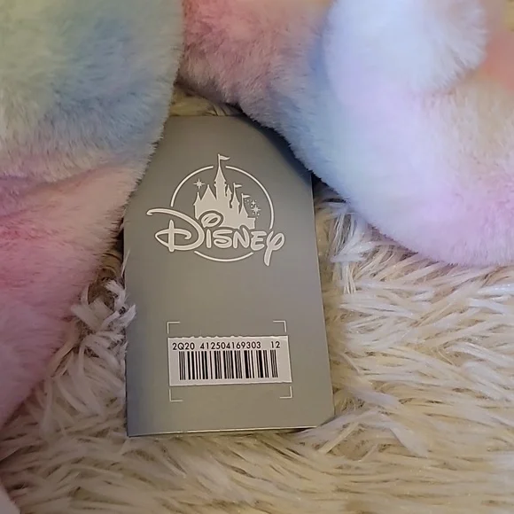 Disney Store Easter 2020 18" Minnie Mouse Plush Bunny Tie Dye w/Tags - Picture 6 of 7
